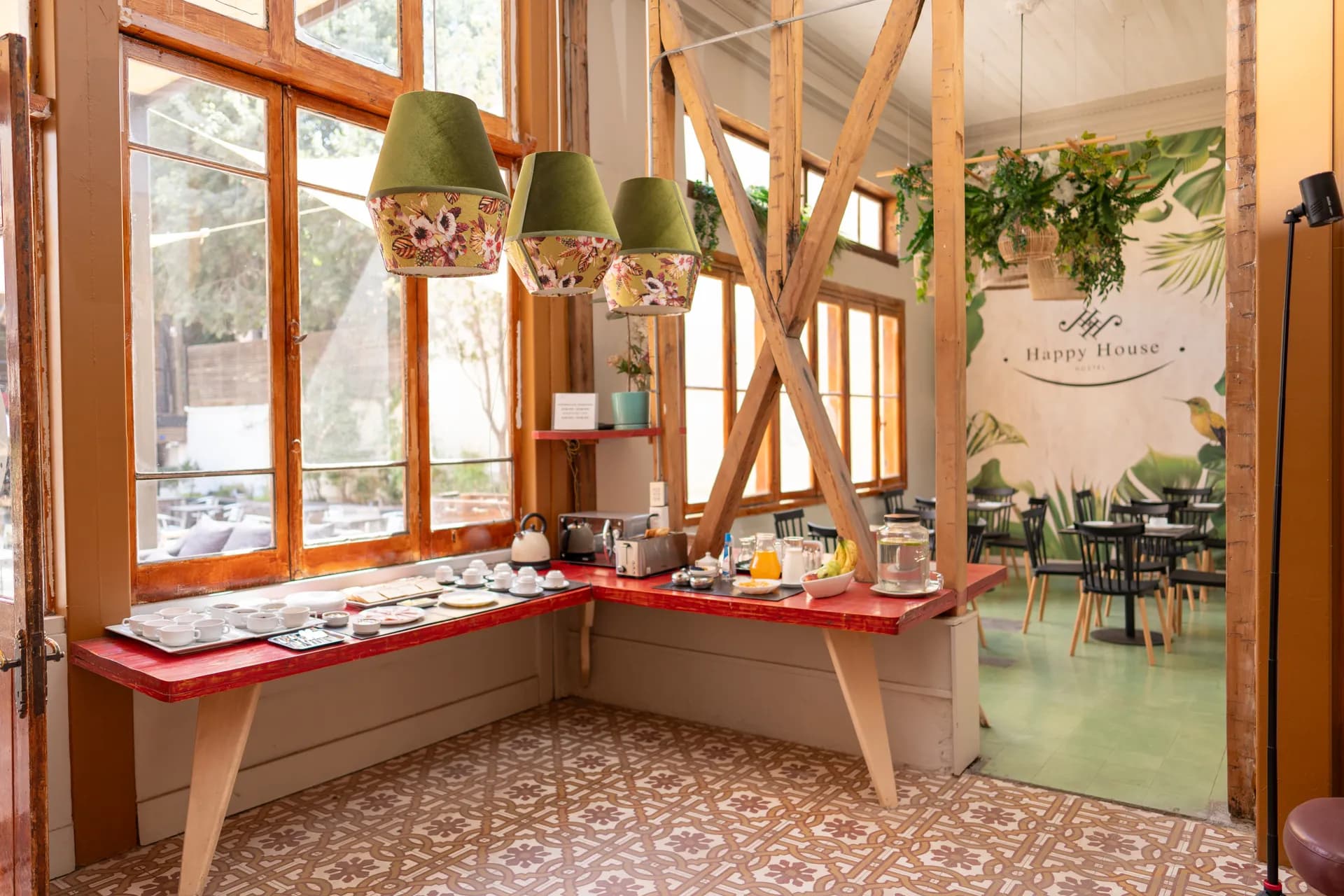 Areas Comunes at Happy Hostel Santiago — photo 29